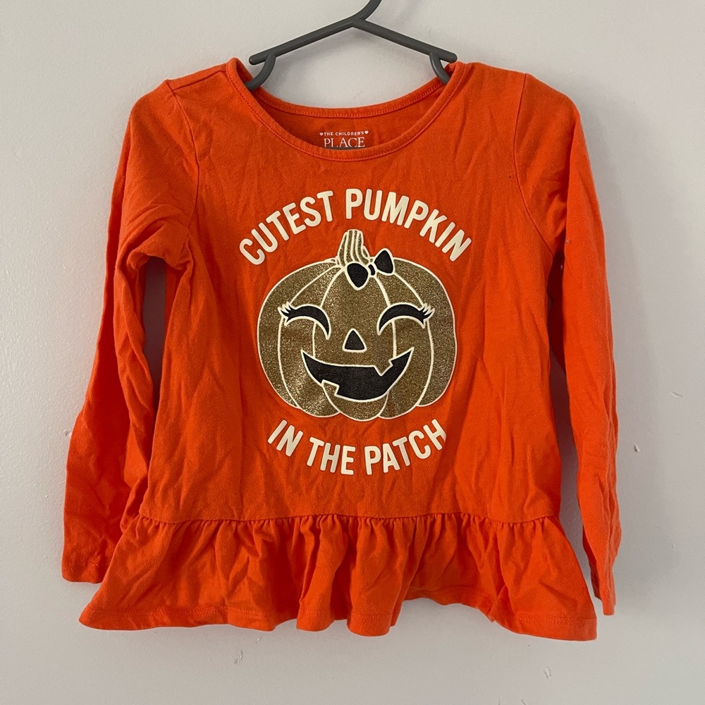 Girls 4T Halloween Shirt